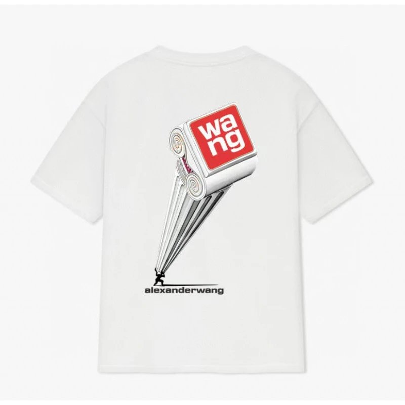 Alexander Wang T-Shirts Washed graphic logo T-shirt — 26