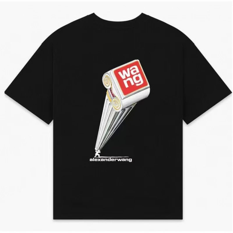 Alexander Wang T-Shirts Washed graphic logo T-shirt — 27