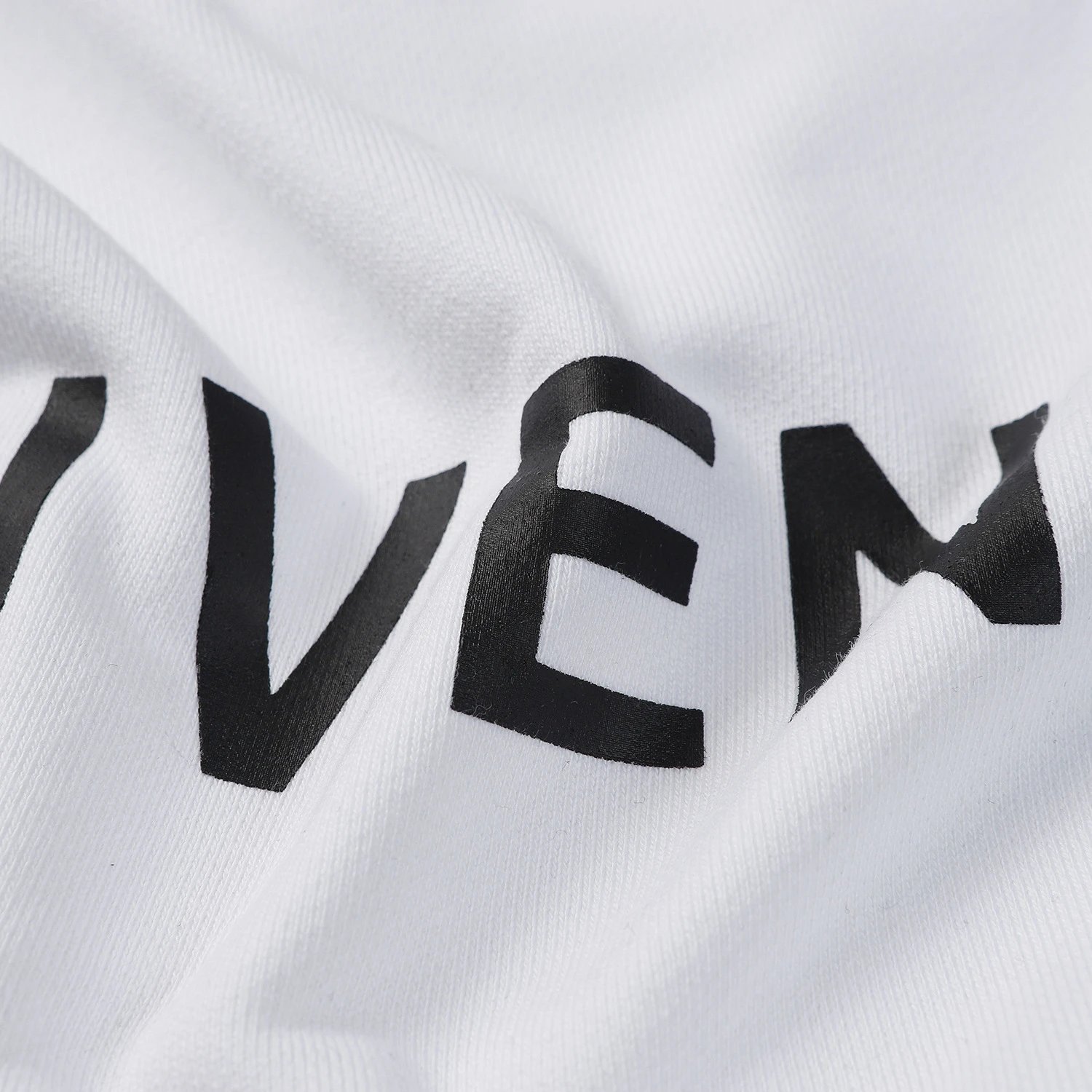 Givenchy Logo Print Green 4G Locks Sweatshirt White Hoodie - 50