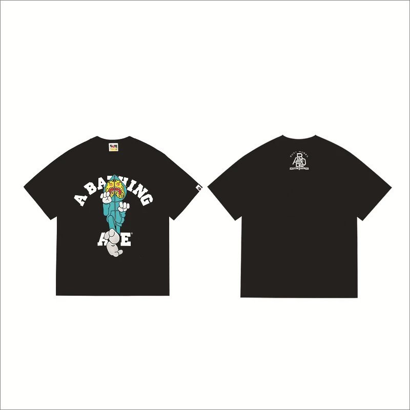 BAPE T-Shirts Hot Wheels Graphic Short-Sleeve T-Shirt — 256 black