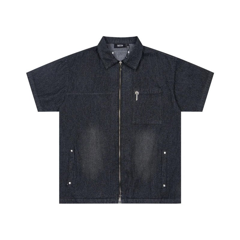 Trapstar T-Shirts Graphic Logo T-Shirt — T33 Black
