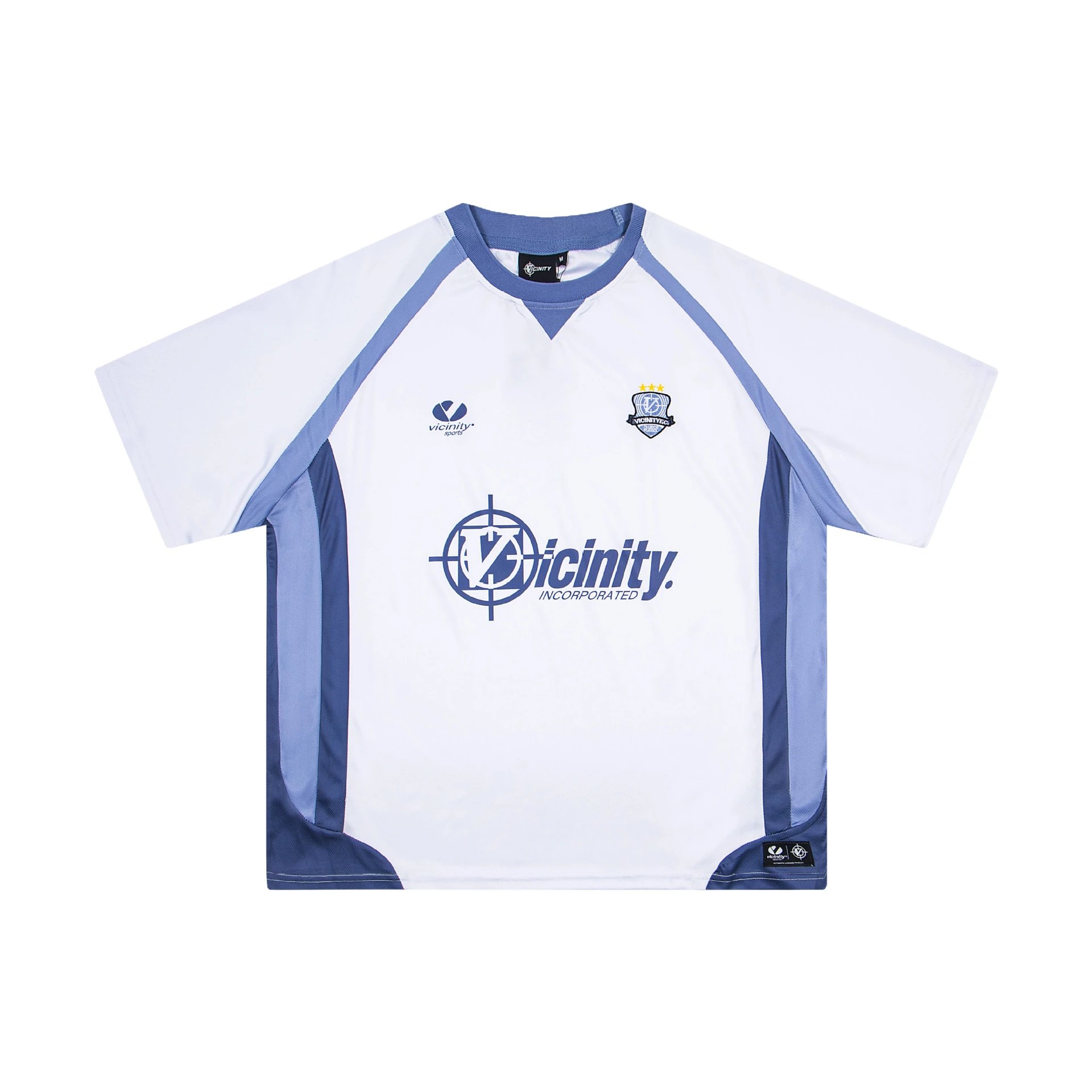 Vicinity Football Jerseys Short-Sleeve — Y01 white