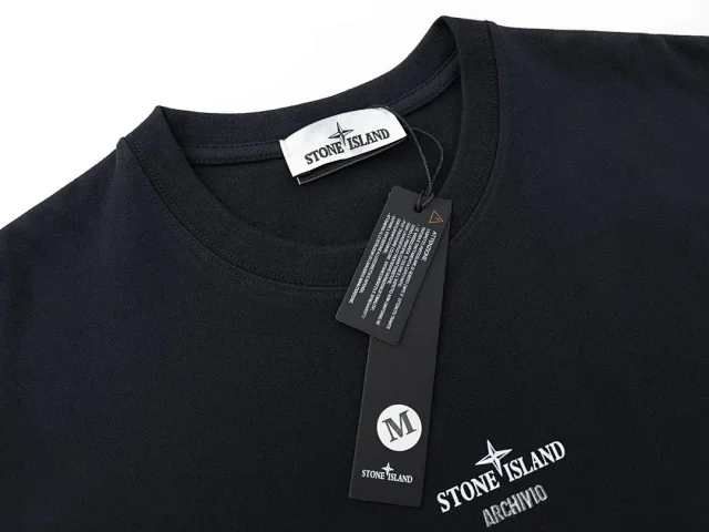 Stone Island T-Shirts Short-Sleeve Graphic Print T-Shirt product detail image 8