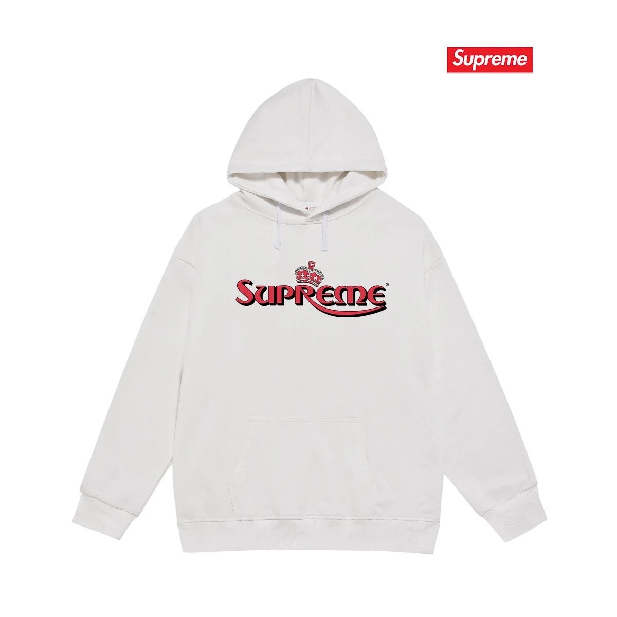 Supreme Hoodies & Sweatshirts Graphic Print Hoodie — S 2223 white