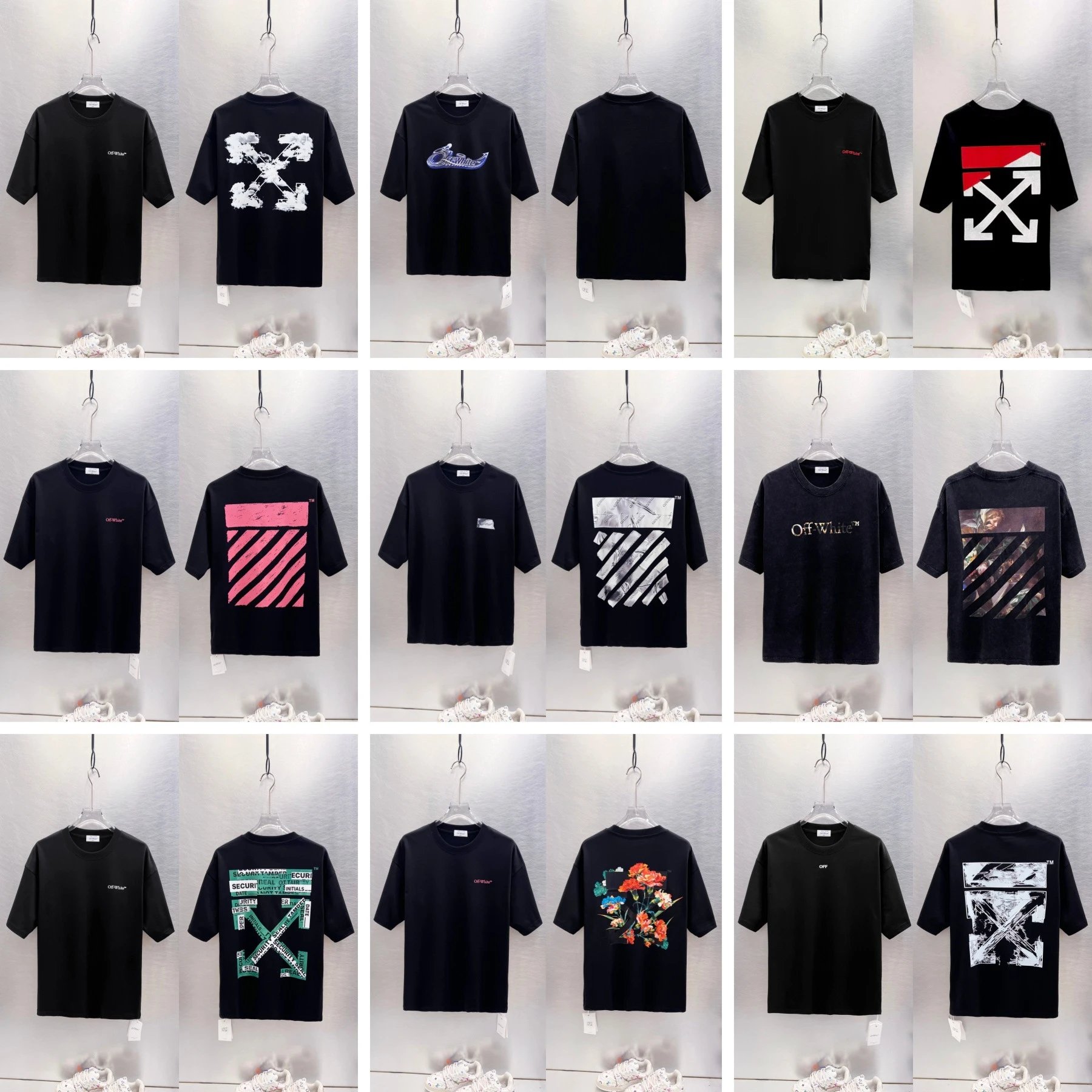 Off-White T-Shirts Graphic-print crew-neck image 3