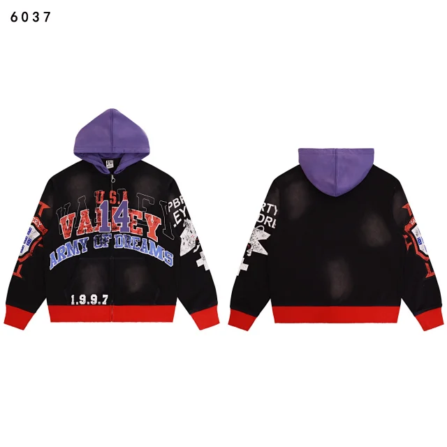 Vale Forever Matching Sets Bee graphic striped hoodie and sweatpants set product detail image 28
