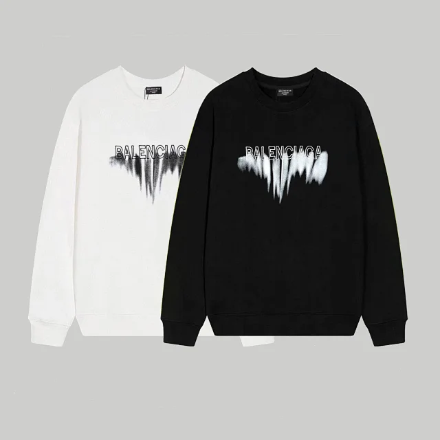 Balenciaga Hoodies & Sweatshirts Crewneck logo-print sweatshirt product detail image 6