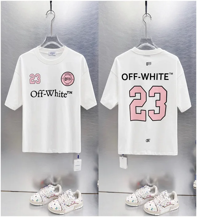 Off-White T-Shirts Graphic-print crew-neck product detail image 2