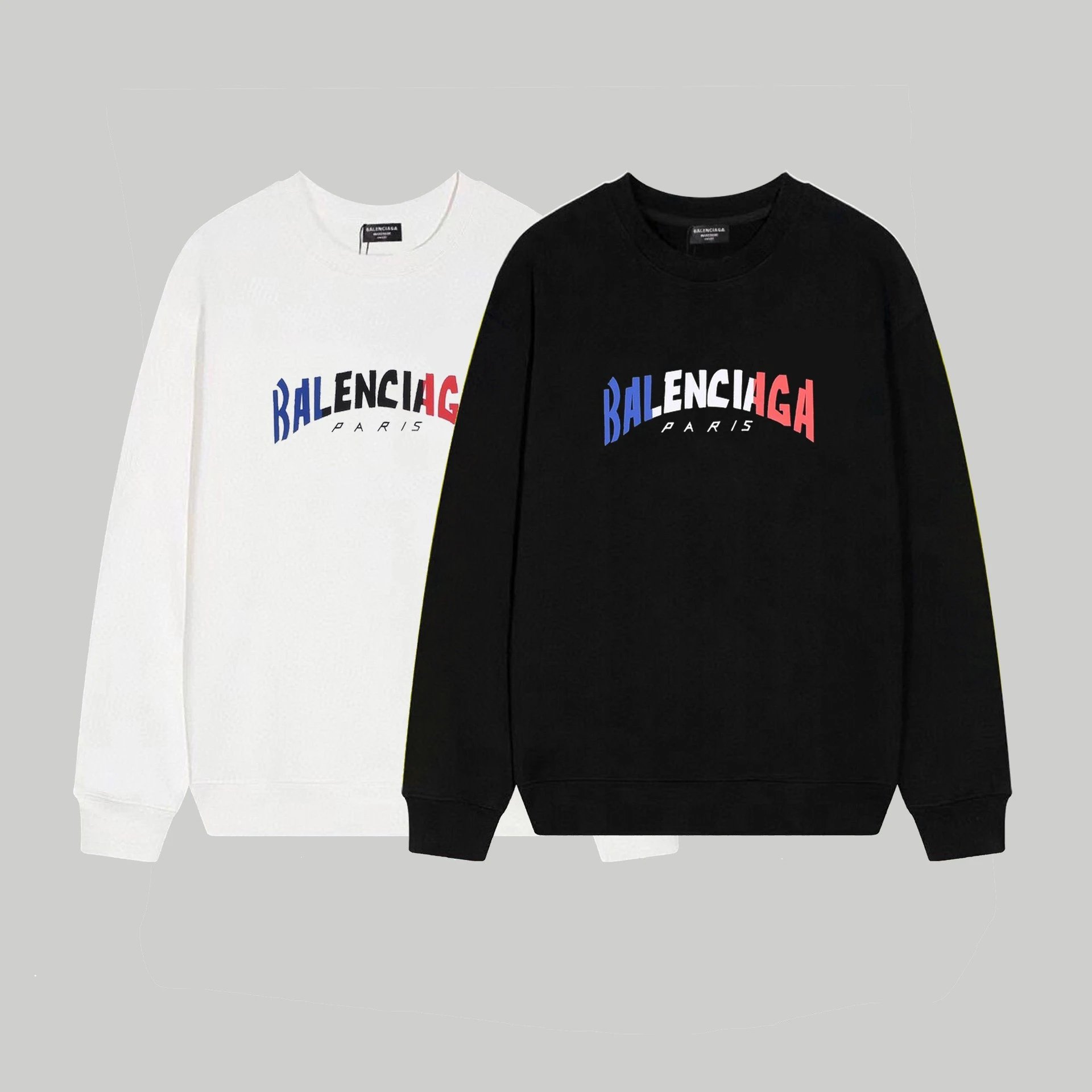 Balenciaga Hoodies & Sweatshirts Crewneck logo-print sweatshirt image 2