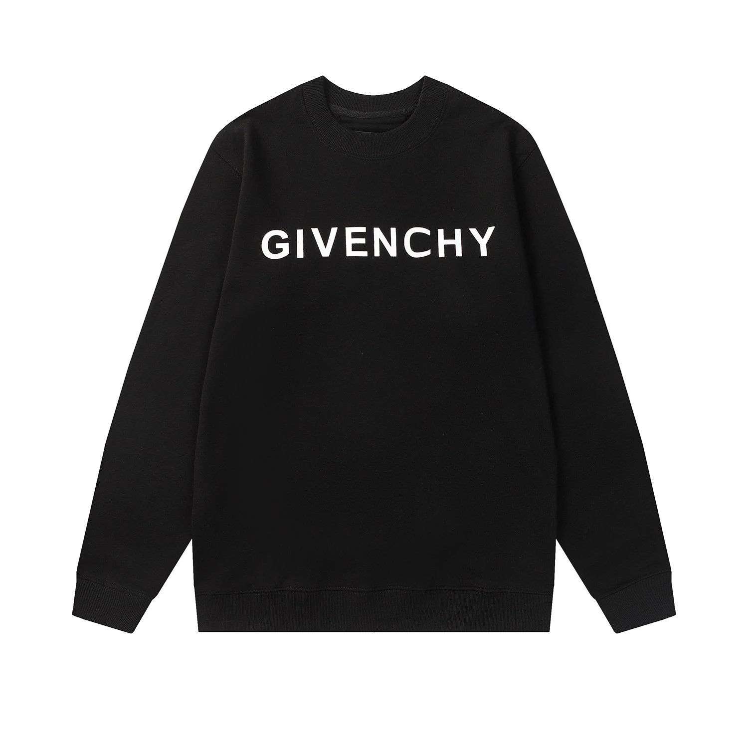 Givenchy Logo Print Green 4G Locks Sweatshirt White Hoodie - 39