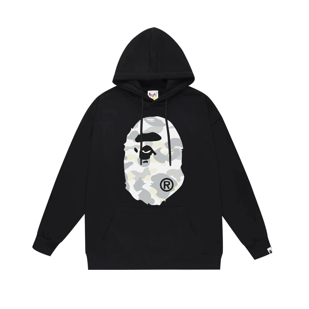BAPE Hoodies & Sweatshirts Graphic Pullover Hoodie — 646 black