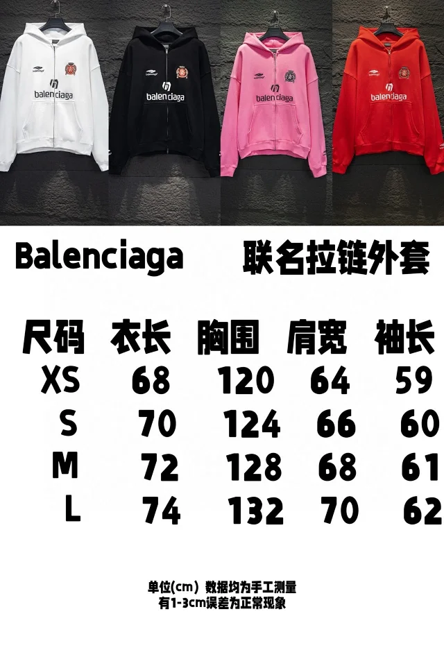 Balenciaga Hoodies & Sweatshirts Logo Print Hooded Sweatshirt product detail image 2