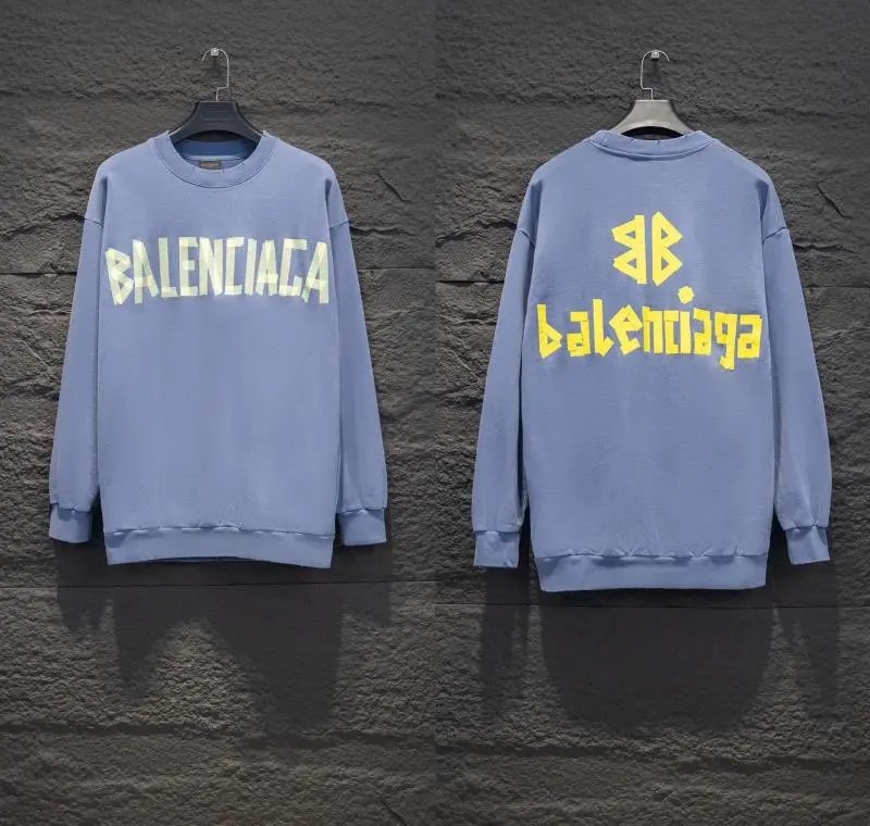 Unbranded Hoodies & Sweatshirts Oversized Letter-Graphic Pullover Hoodie — Sandblasted Blue 5105