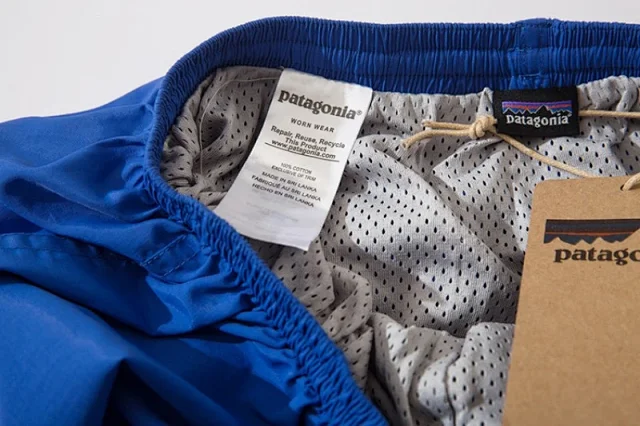 Patagonia Shorts Baggies with Elastic Waist product detail image 24