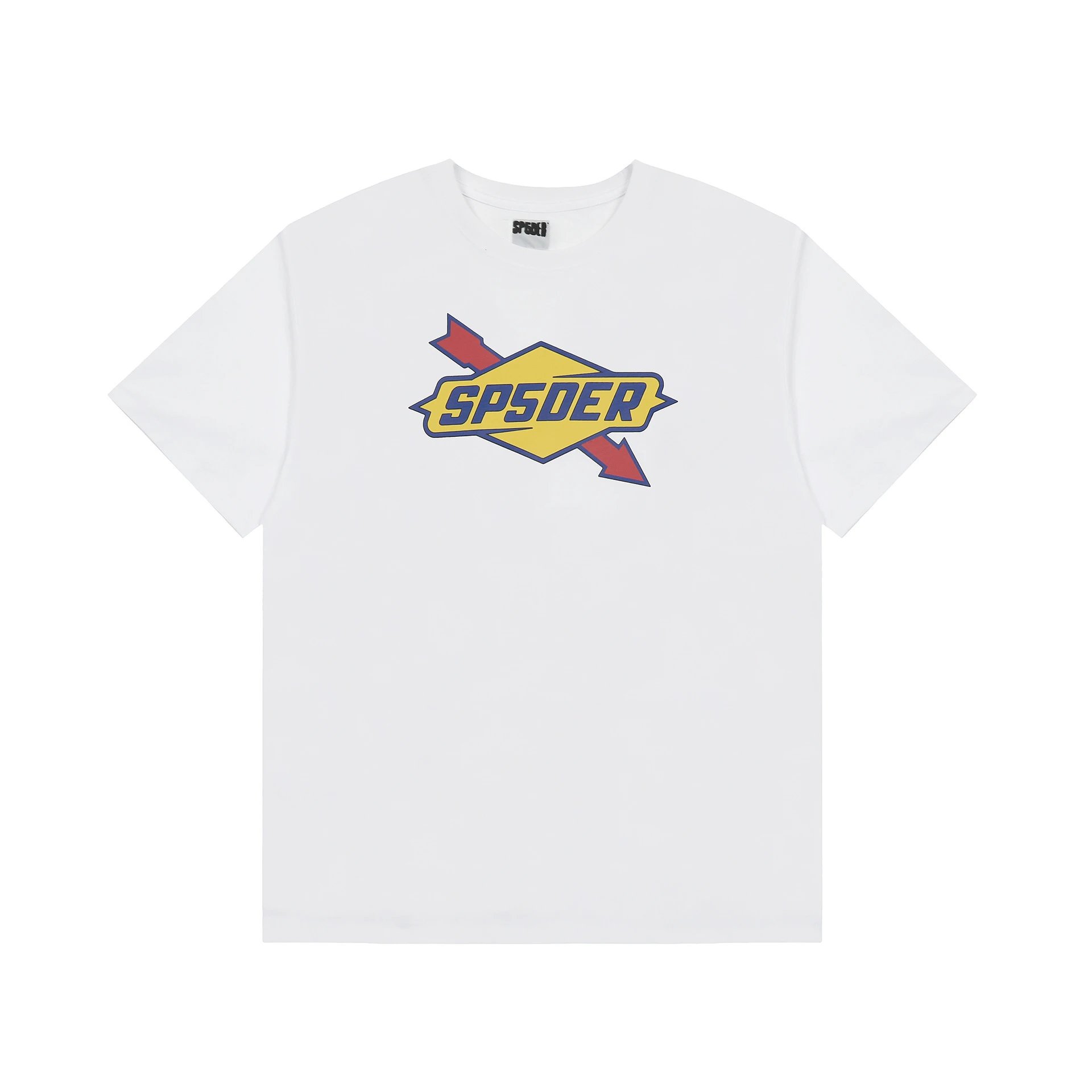 Sp5der T-Shirts Graphic Print — S726 white
