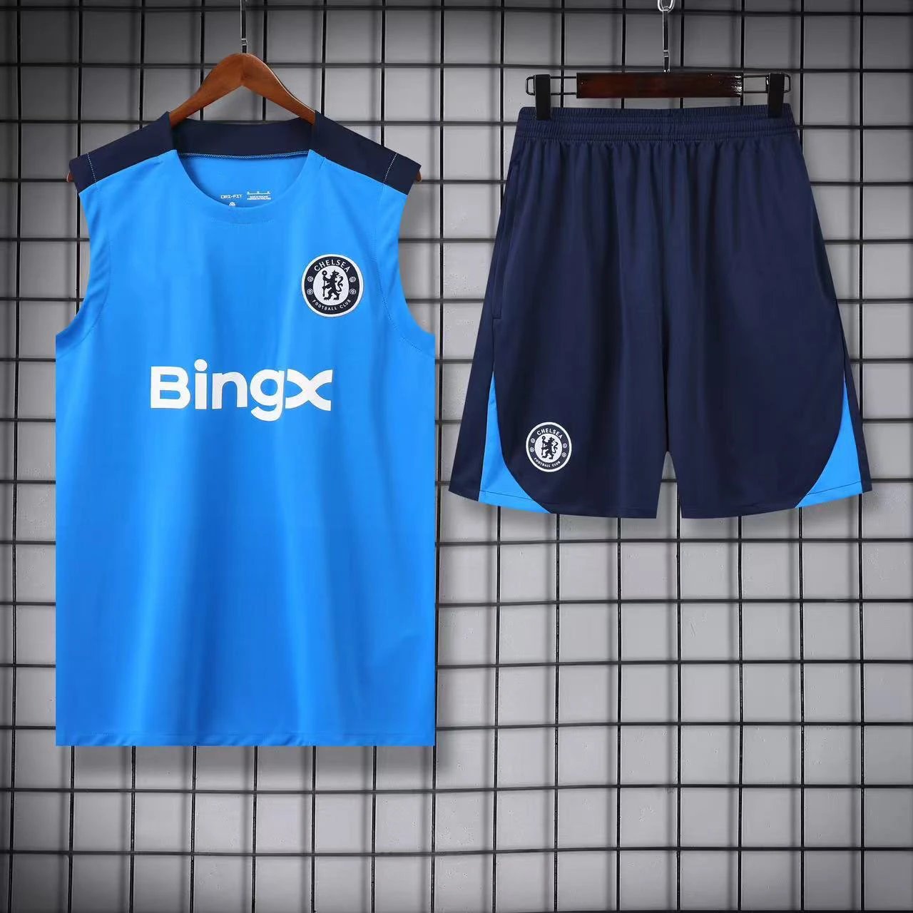 Atlético de Madrid Football Jerseys Sleeveless jersey and shorts set — 2425 Chelsea Hulan