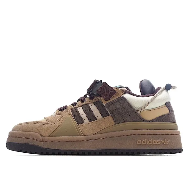 Adidas Originals Forum 84 Low Earth Tone Sneakers - 1