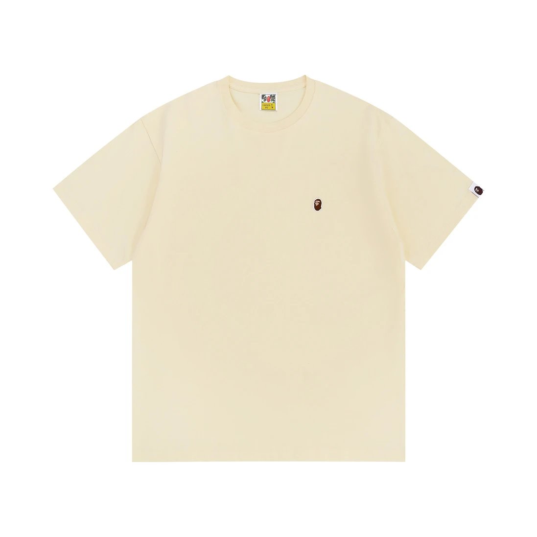 A BATHING APE T-Shirts Head Embroidered T-Shirt — 2