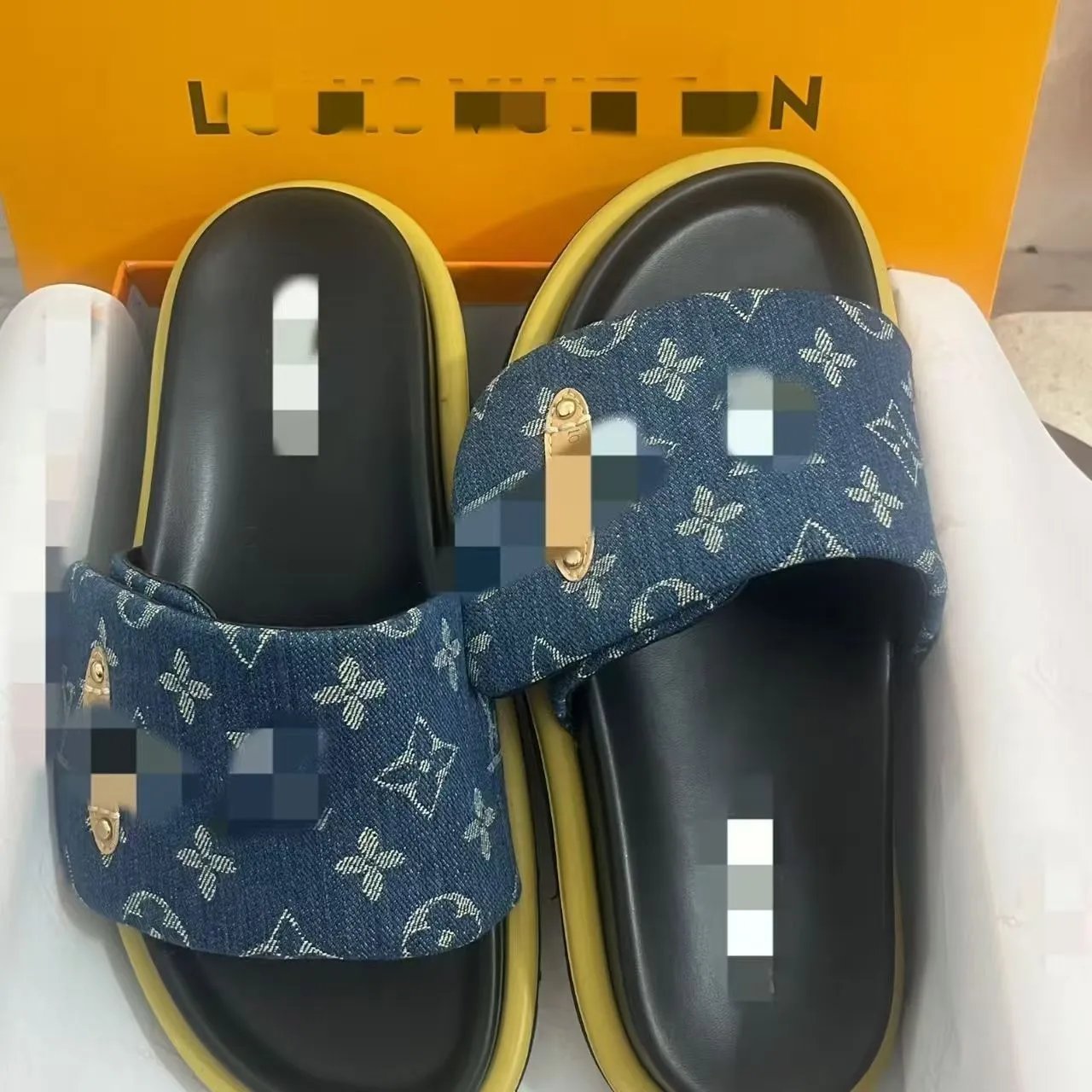 Louis Vuitton Monogram Puffer Slide Black Slippers - 11