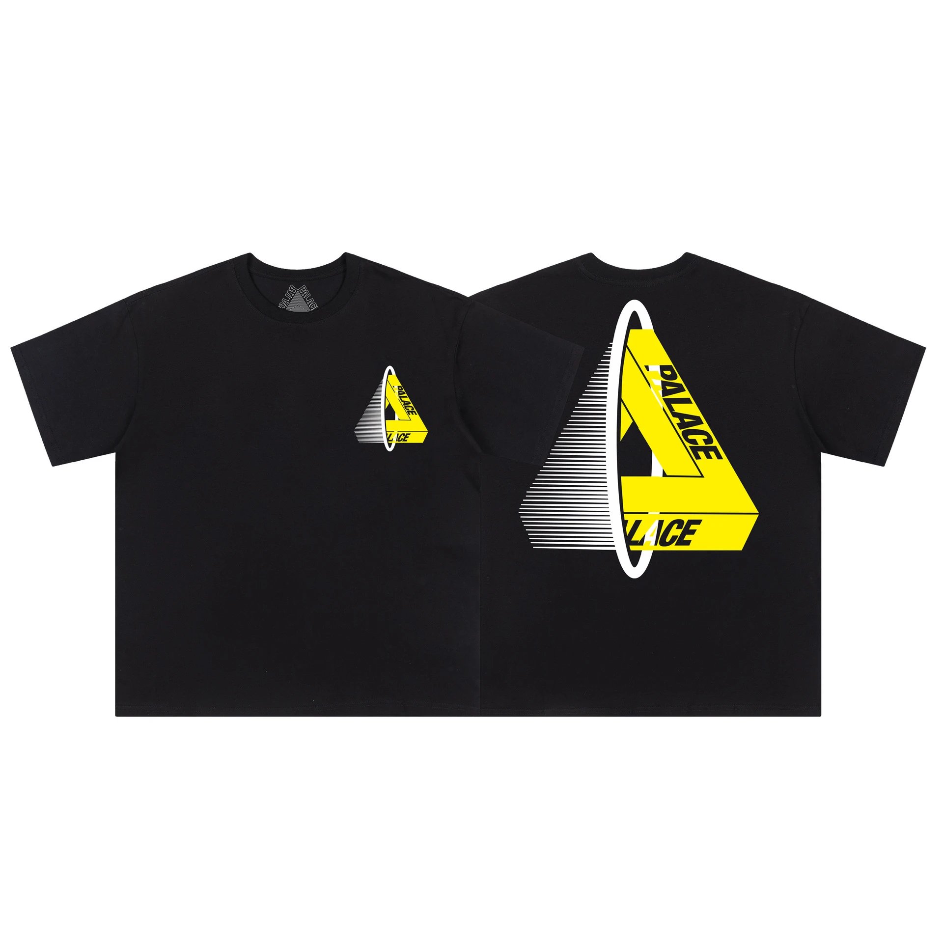 Palace T-Shirts Tri-Ferg Graphic — 04 Black