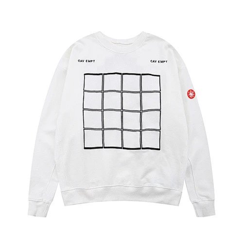 Cav Empt Hoodies & Sweatshirts Graphic crewneck — 6041 white