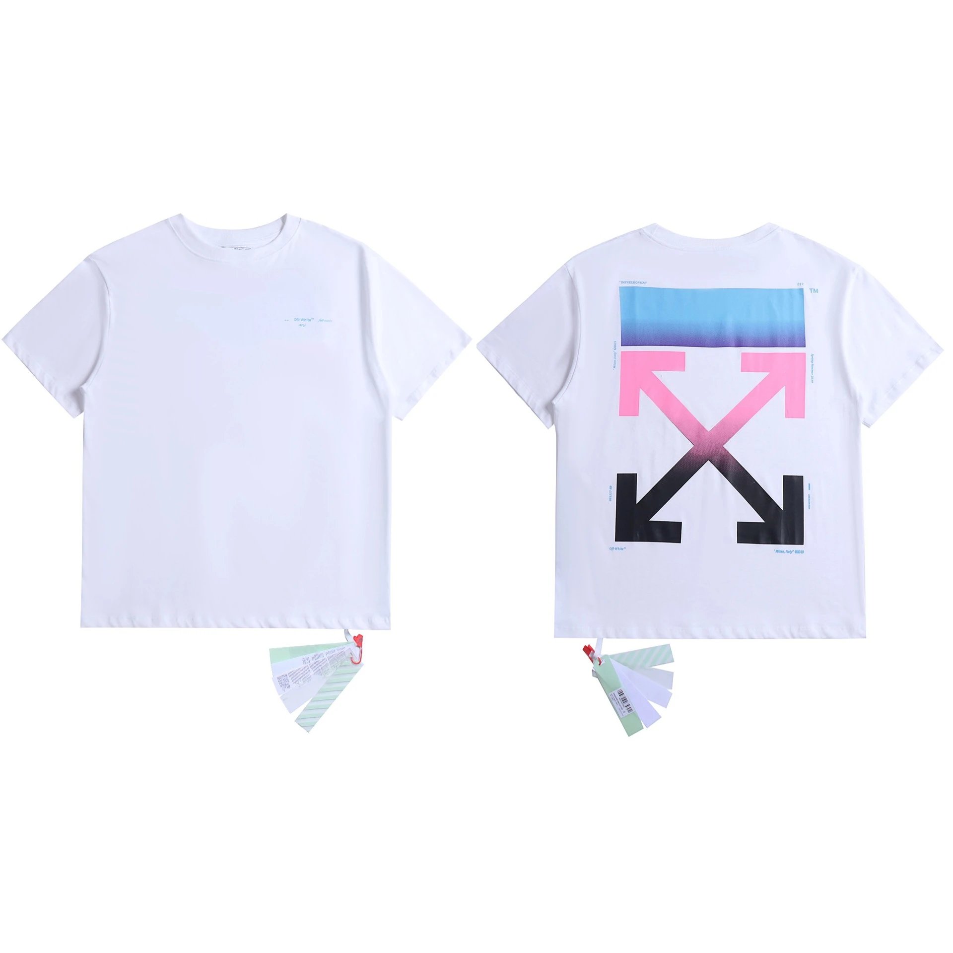 Off-White T-Shirts Arrow graphic print — 2075 White