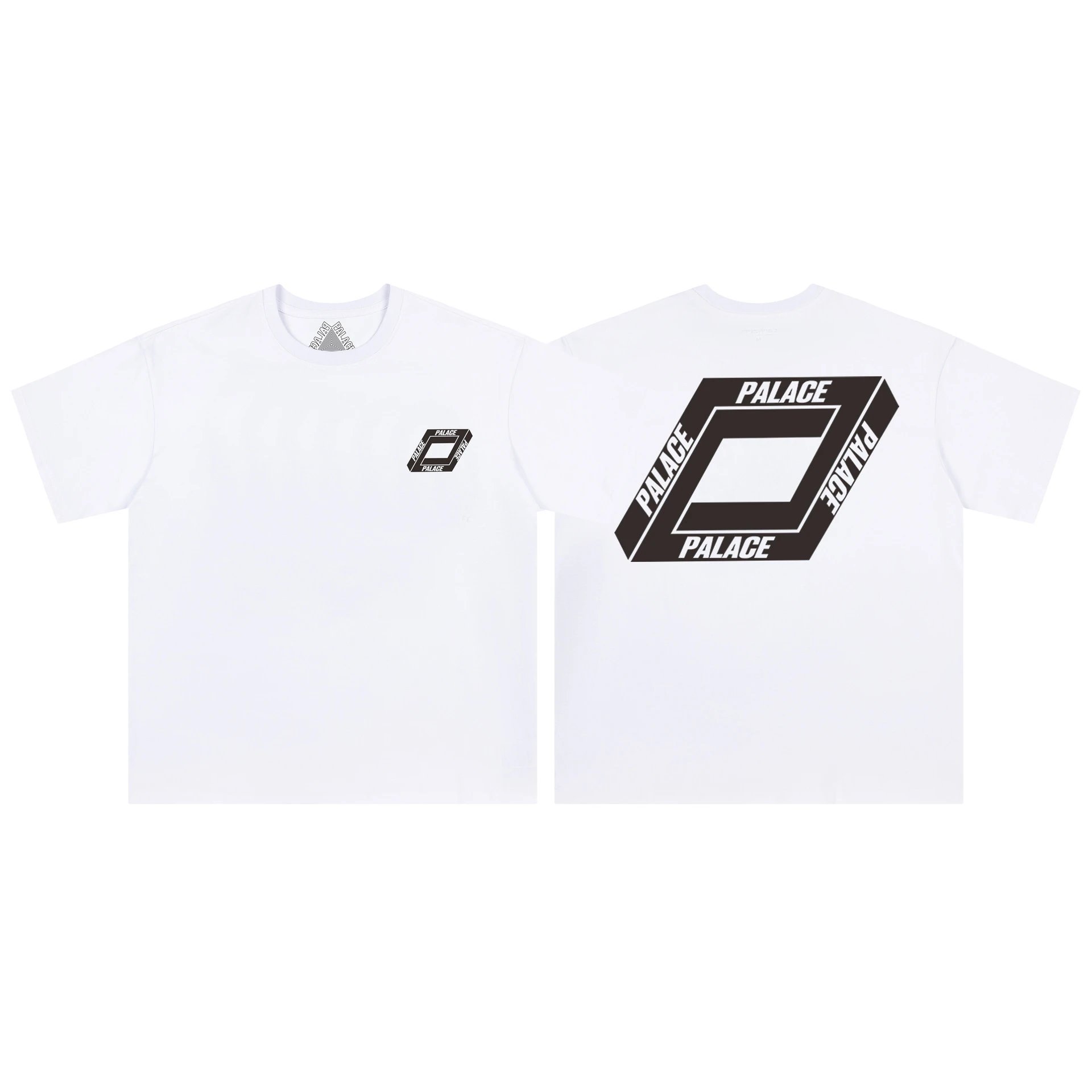 Palace T-Shirts Tri-Ferg Logo Print — 1