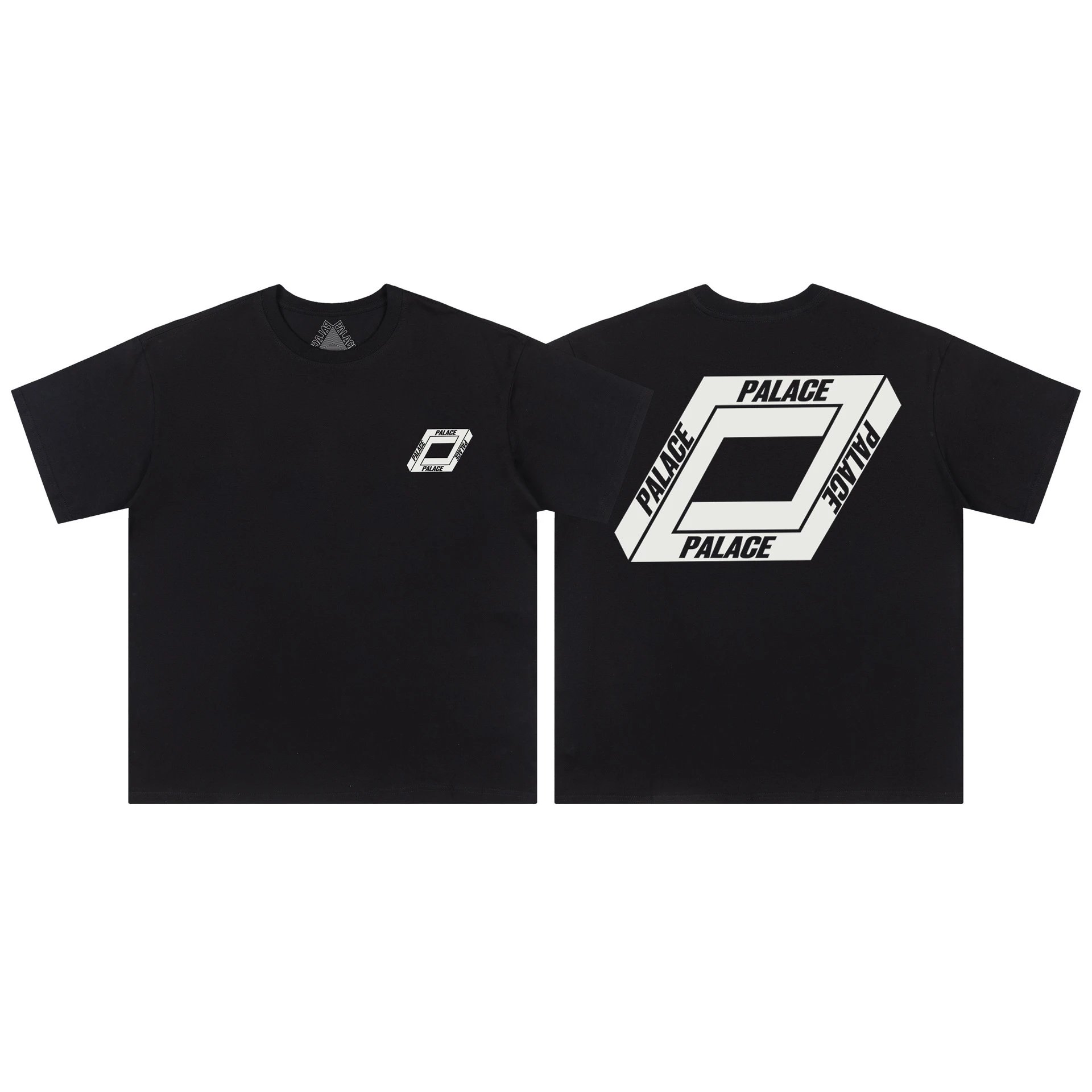 Palace T-Shirts Tri-Ferg Logo Print — 2
