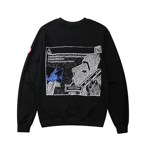 Cav Empt Hoodies & Sweatshirts Graphic crewneck — 6021 black