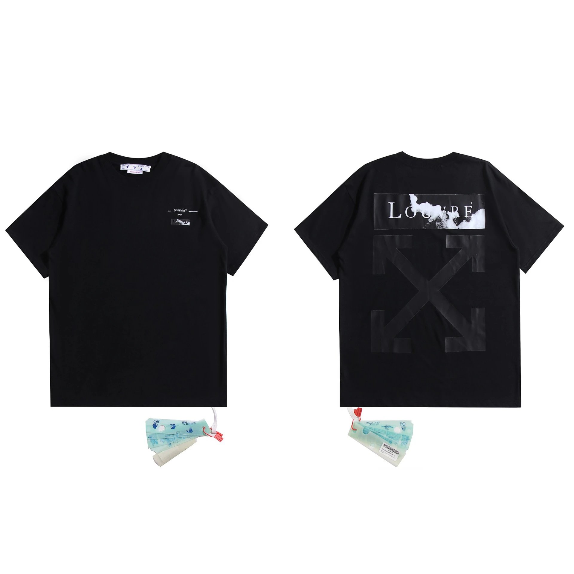 Off-White T-Shirts Arrow graphic print — 2079 Black