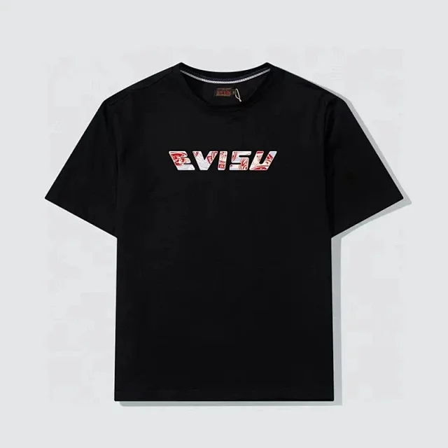 Evisu T-Shirts Short-Sleeve Seagull Logo Print T-Shirt product detail image 3