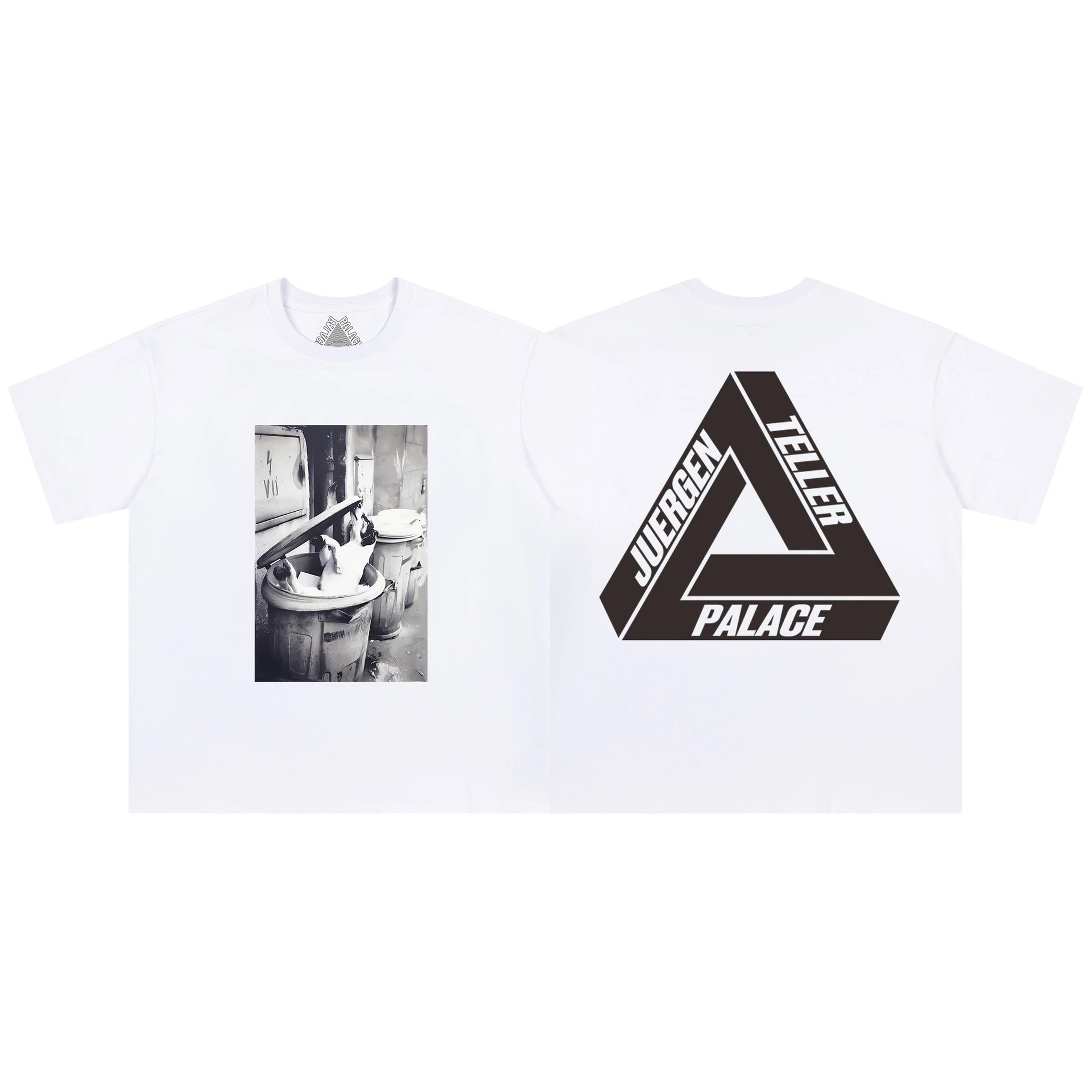 Palace T-Shirts Tri-Ferg Logo Print — 15