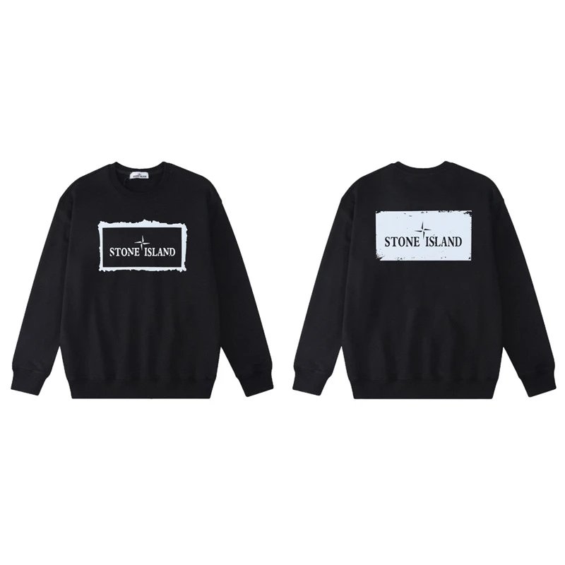 Stone Island Hoodies & Sweatshirts Crewneck graphic sweatshirt — W809 black