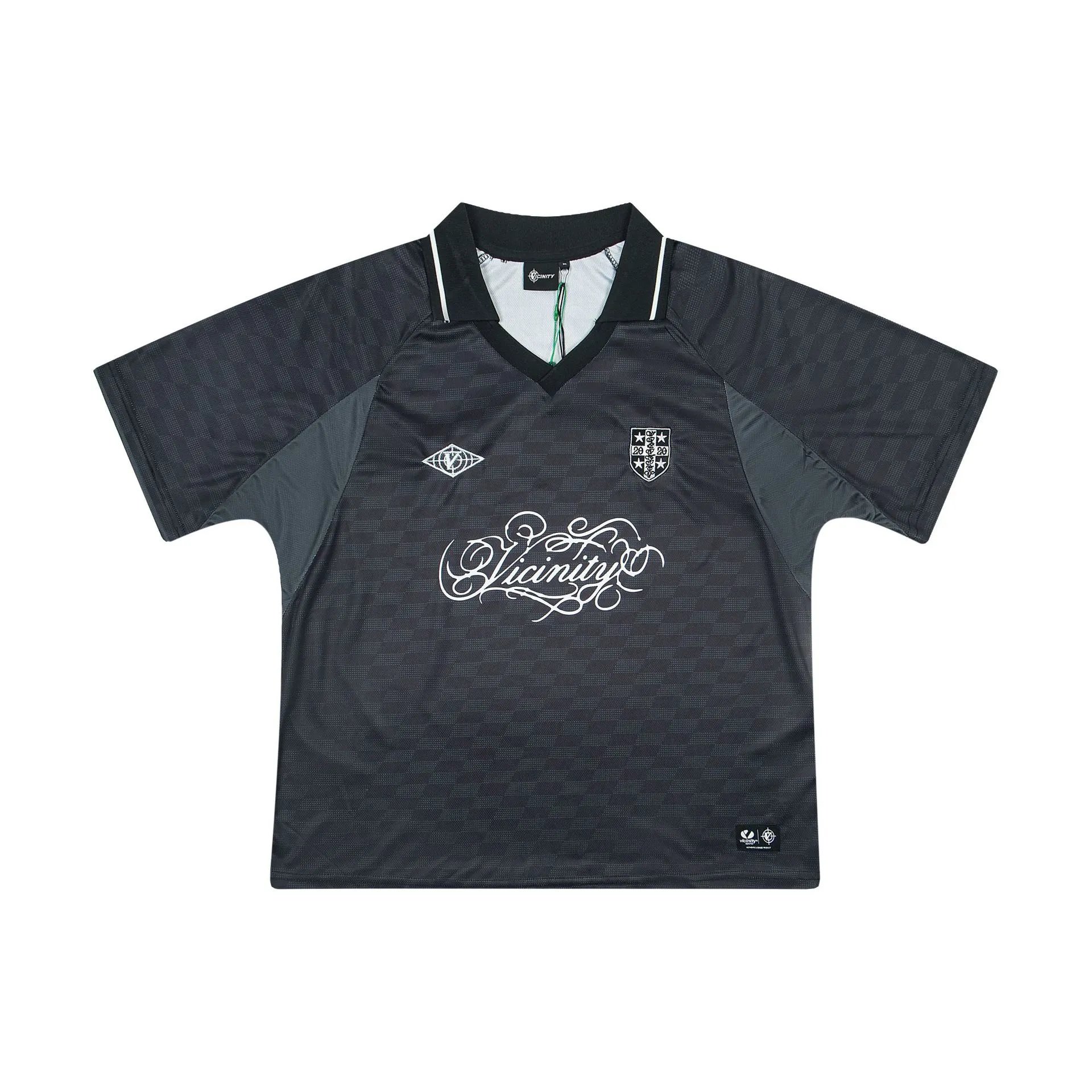 Vicinity Football Jerseys Short-Sleeve — Y03 black