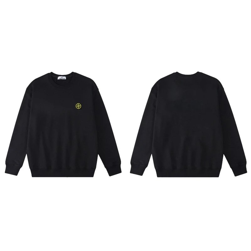 Stone Island Hoodies & Sweatshirts Crewneck graphic sweatshirt — W 821 Black