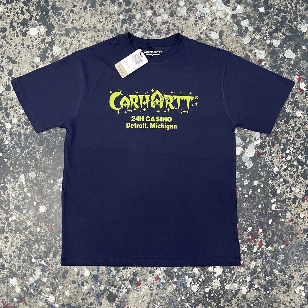 Carhartt T-Shirts Short-sleeve graphic T-shirt — 033 Navy Blue