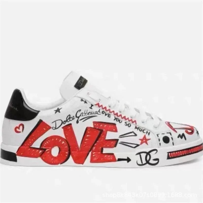 Dolce & Gabbana Sneakers Portofino low-top — gray