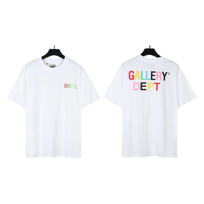 Gallery Dept. T-Shirts Loose Graphic Print — 9004 White (Digital Direct Injection)