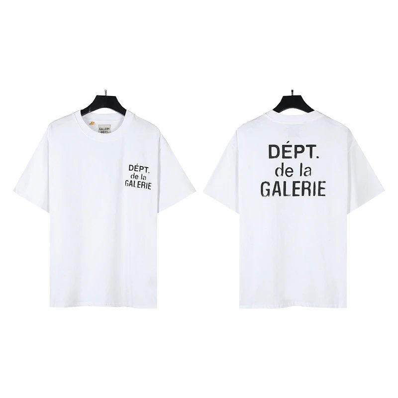 Gallery Dept. T-Shirts Loose Graphic Print — 9009 White (Digital Direct Injection)
