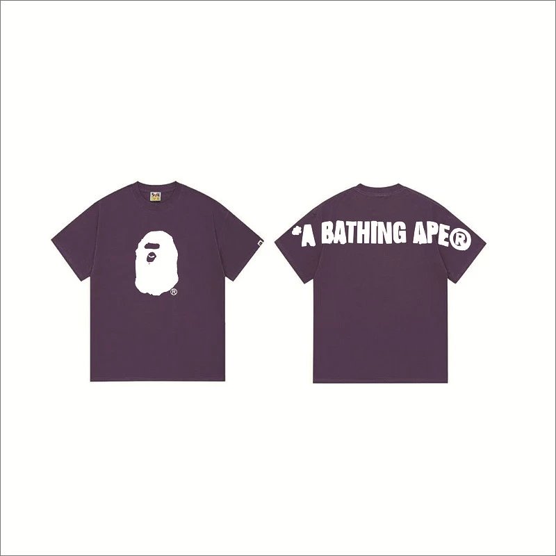 BAPE T-Shirts Hot Wheels Graphic Short-Sleeve T-Shirt — 268 purple