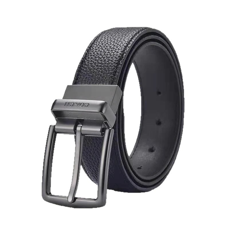 Coach Belts Reversible Signature C Pattern Belt with Interchangeable Buckles image 5