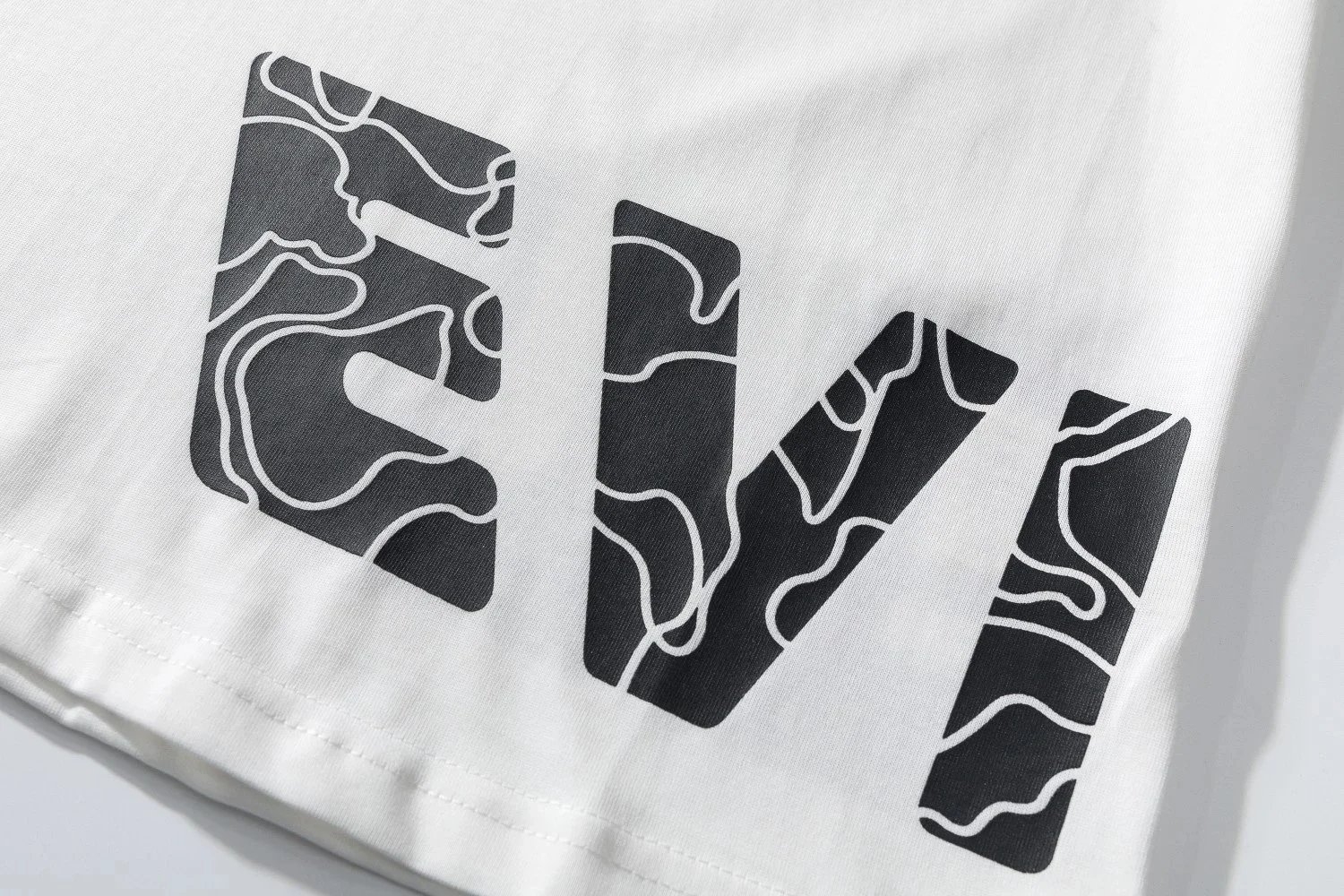Evisu T-Shirts Short-Sleeve Seagull Logo Print T-Shirt image 14