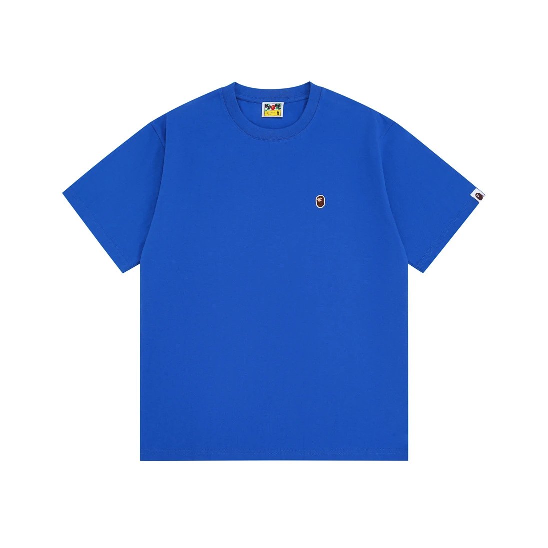 A BATHING APE T-Shirts Head Embroidered T-Shirt — 6