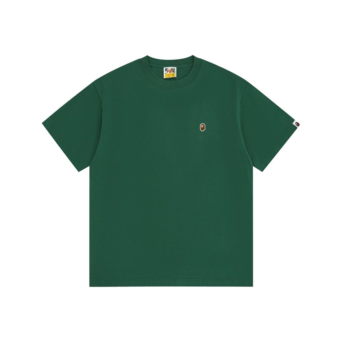 A BATHING APE T-Shirts Head Embroidered T-Shirt — 3
