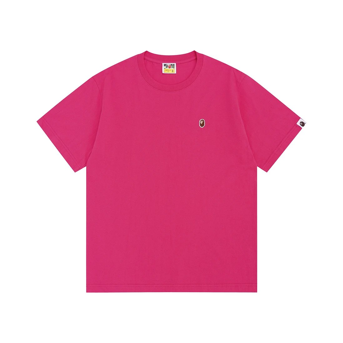 A BATHING APE T-Shirts Head Embroidered T-Shirt — 14