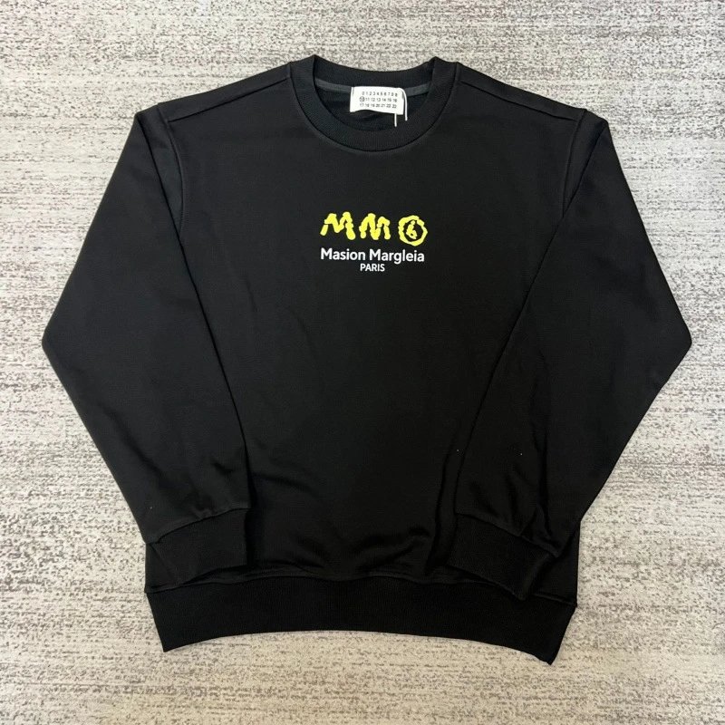 Maison Margiela Hoodies & Sweatshirts MM6 Logo Print Crewneck Sweatshirt — 53