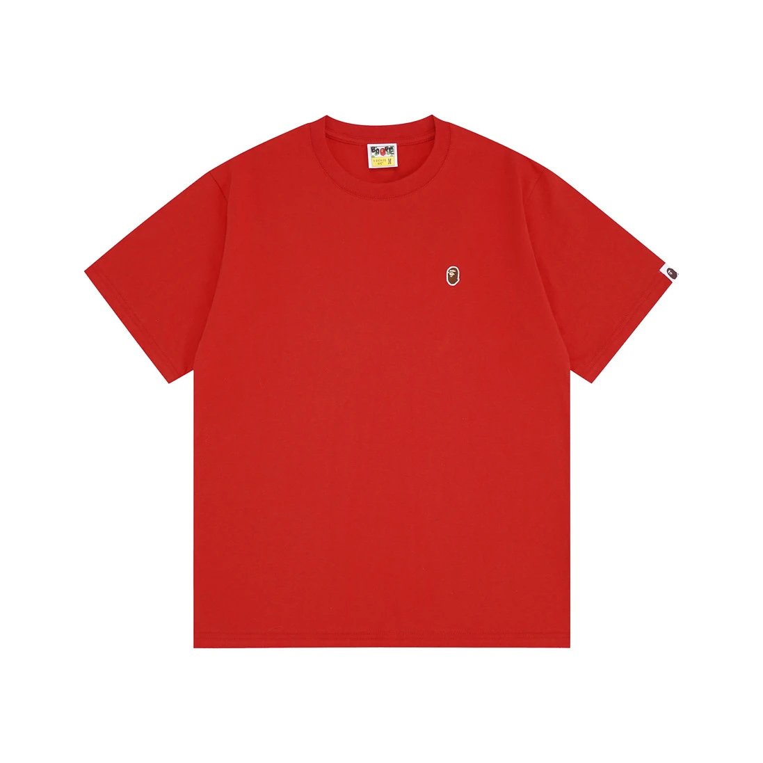 A BATHING APE T-Shirts Head Embroidered T-Shirt — 19