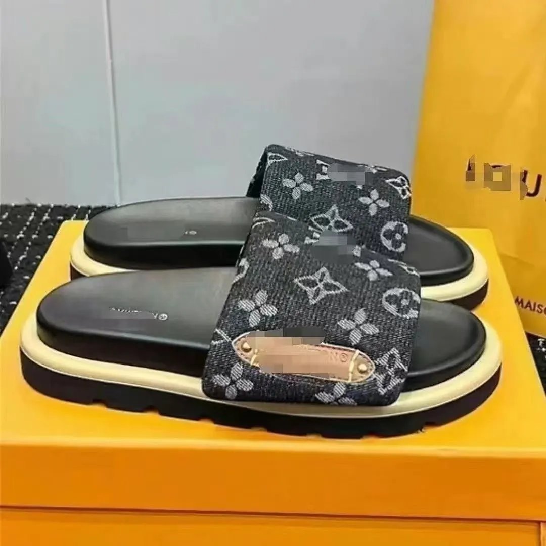 Louis Vuitton Monogram Puffer Slide Black Slippers - 3