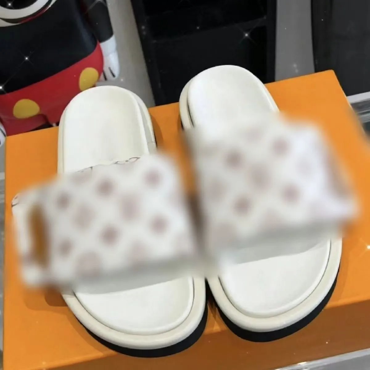 Louis Vuitton Monogram Puffer Slide Black Slippers - 5
