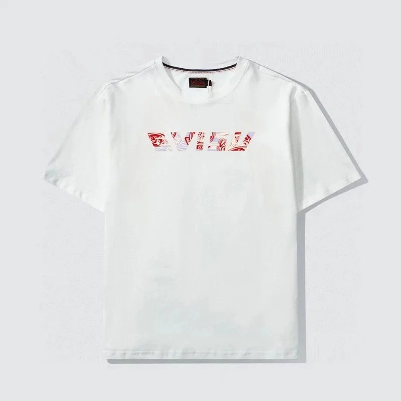 Evisu T-Shirts Short-Sleeve Seagull Logo Print T-Shirt image 8